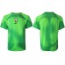 Brazilië Keeper Voetbalkleding Uitshirt WK 2022 Korte Mouwen